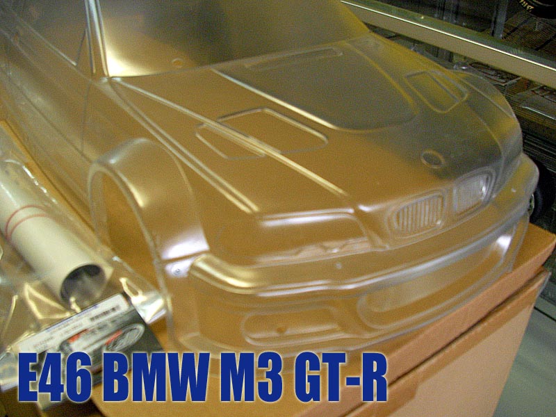 画像: ＦＧ製　Ｅ４６ ＢＭＷ Ｍ３ ＧＴ-Ｒ　別売デカール付！